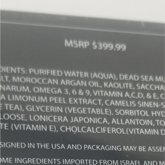 Mosheko Premium Dead Sea Minerals Mud Mask Edify New in Package - Picture 4 of 7